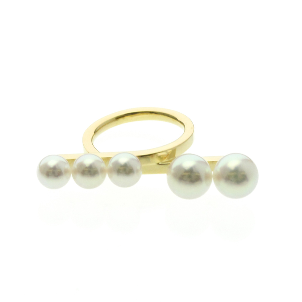 TASAKI 18k Gold Pearl Ring